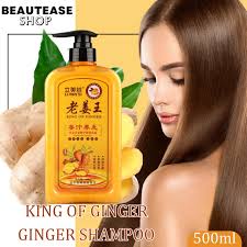 AUTHENTIC King of Ginger Hair Shampoo Fast Regrowth Hair Thick Anti-Hair  Loss Anti-Dandruff Anti-itching Oil Control 500Ml Hair Care Nourishing  Scalp Shampoo