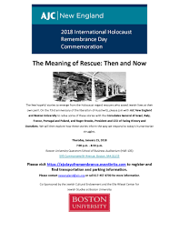 Many countries, primarily in europe, have designated national dates of commemoration. The 2018 International Holocaust Remembrance Day Commemoration Meaning Of Rescue Then And Now Romance Studies
