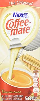 • coffee mate the original powdered creamer delivers a rich taste that takes your coffee beyond good, and at 35.3 ounces, it's coffee's perfect mate Nes35110 Original Creamer 375 Oz 50 Creamers Box Buy Online In Andorra At Andorra Desertcart Com Productid 14178698
