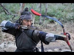 How To Make Namyi Bows How To Make A Bow In The Film War Of The Arrows Busur Film Olahraga