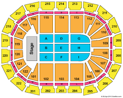 75 Prototypical Manchester Arena Seating Map