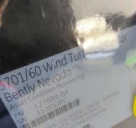 Bently Nevada 177989-02 3701/60 Wind Turbine Monitor