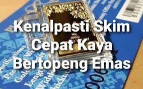 Bagi kita muslim yang taat, adalah menjadi keharusan bagi kita untuk. Mohd Faiz Bin Abdul Manan Kenal Pasti Skim Cepat Kaya Bertopeng Emas