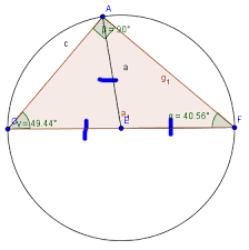 How do you prove a triangle is isosceles right triangle? In Triangle Abc Prove That Angle A Is A Right Angle If And Only If The Length Of The Median From A To Bc Is Exactly Half The Length Of Side Bc