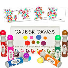 In these number coloring pages preschoolers will work on fine motor skills and. 8 Pack Washable Dot Markers Bingo Daubers Dabbers Dauber Dawgs Kids Toddlers Preschool Children Art Supply 3 Pdf Coloring Ebooks 100 Activity Sheets To Do Walmart Canada
