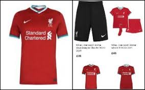 Inspired by liverpool's famous 1980s pinstripe style they wore under. Photos Liverpool S First Nike Home Kit And Price Leaked