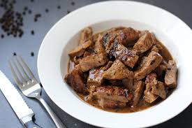 The beef tenderloin reached 110 degrees on the smoker, time to give it a good sear over a hot fire on my. Sliced Tenderloin Steak In Butter Sauce Ang Sarap