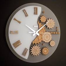 Guardar los diseños, imprimirlos o compartirlos con amigos. Modern Wall Clocks Mekkanico 052 Modern Round Wall Clock In Natural Color Relojes De Pared Originales Reloj Decoracion Relojes De Madera