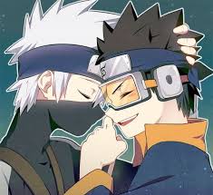 Kid Kakashi And Kid Obito Naruto Shippuden Anime Anime Naruto Naruto Shippuden Sasuke