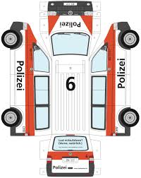 Bastelbögen und bastelvorlagen zum downloaden. Streifenwagen Basteln Mit Der Stadtpolizei Zurich Steiger Legal