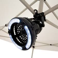 Showstopper Canopy Tent Led Light Fan Combo