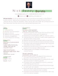 Maybe you would like to learn more about one of these? Barista Resume Sample Resume Template With Photo