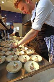 Sous Chef Helps Prepare Dishes To Be Served At The Culinary Week Event At Windows On Aruba Culinary Events 5 Course Meal Dinner Recipes