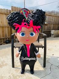 Black Boss Baby Boy Laying Down Black Boss Baby Girl Etsy Baby Birthday Party Girl Boss Baby Baby Girl Party Ideas