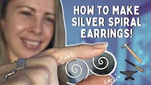 DIY Handmade Sterling Silver Hoops step by step tutorial for intermediate