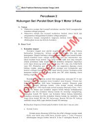 Kontaktor magnet menggunakan 2 rangkaian yaitu. Http Elektro Um Ac Id Wp Content Uploads 2016 04 Perancangan Sistem Elektrik Jobsheet 2 Hubungan Seri Paralel Start Stop 1 Motor 3 Fasa Pdf
