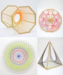 Staceythinx Artist Nike Savvas Transforms Mathematic Formulas Into Beautiful Sculptures Mathematics Nature Elements Of Art Thread Art Math Art