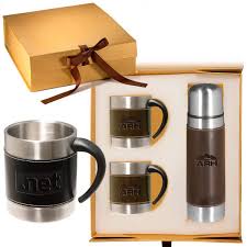 Bestseller add to favorites dye sublimation 11 oz coffee mug with gift box mockup | add your own image and background. Gift Box Custom Mug Thermos Gift Sets Leather Stainless Steel
