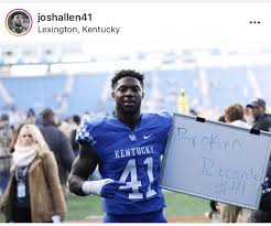 Josh Allen Kentucky Sports University Of Kentucky Kentucky