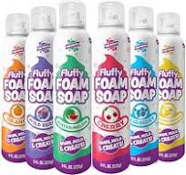 Amazon.com: FOZZI'S Bath Soap Foam Aerosol for Kids ...