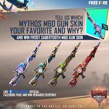 Gun skins play an essential role in free fire. The Day 3 Of The Rampagegiveaway Event Garena Free Fire Facebook
