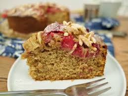 Vollkorn Rhabarberkuchen Dinkelliebe Backblog Foodblog Genussblog Vollkornkuchen Rhabarberkuchen Dinkel Kuchen