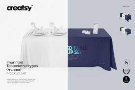Download 12 Tablecloth Mockups Psd For Branding Graphic Cloud