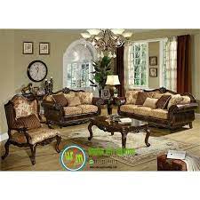 Kursi tamu minimalis jati set sudut sofa terbaru murah jepara. Set Kursi Sofa Ruang Tamu Jati Klasik Mewah Warna Jati Mantap Furniture Jepara Shopee Indonesia
