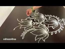 How To Draw Simple Peacock Rangoli Designs With Out Dots Easy Kolam Designs Muggulu Designs Rangoli Designs Rangoli Border Designs Easy Rangoli Designs