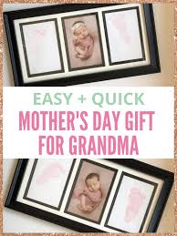 The shopping experts at hgtv share thoughtful mother's day gifts for grandma that she'll love for years to come. Mother S Day Gift For Grandmas Diy Framed Footprints Run To Radiance