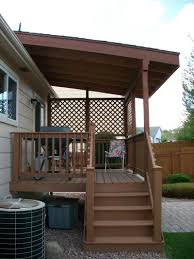 In fact, it's rare for leaks to develop in open areas of uninterrupted shingles, even on older roofs. Shed Roof Over Deck Photo Patio Roof Diy Patio Cover Patio