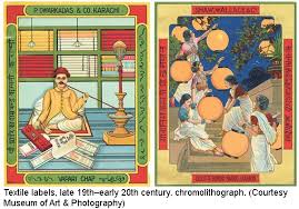 19th century textile labels ...