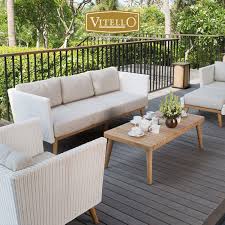 Sade Ve Dogal Gorunumlu Pablo Oturma Grubu Ile Yukselen Trende Uyum Saglayin Vitello Garden Concept Mobilya Dogada Yasam Evler