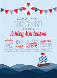 Nautical Baby Shower Invitations Wording Nautical Baby Shower Theme Home Party Theme Ideas Tarjetas De Cumpleanos Para Ninos Invitaciones Tarjetas