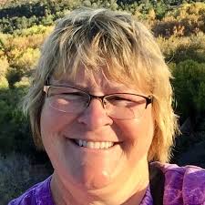 Artists and painting tutor Rita Carpenter