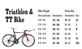 67 Punctual Time Trial Bike Size Chart