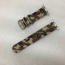 Camouflage apple watch band vegan leather iwatch band chic apple watch straps 38mm 40mm 42mm 44mm for women unisex series 4 5 series 6 se theurbanflair 5 out of 5 stars (8,463) sale price $33.52 $ 33.52 $ 39.43 original price $39.43 (15% off. Fine Quality Camouflage Zulu Strap Nylon Watch Band In Steel Ring For Apple Watch Free Dhl Shipping From Fashion Stores 45 69 Dhgate Com