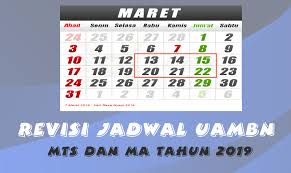 Sebagaimana yang diketahui bapak/ibu guru, bahwa uambn adalah kegiatan pengukuran capaian kompetensi siswa selama 6 tahun ajaran. Revisi Jadwal Uambn Mts Dan Ma Tahun Pelajaran 2018 2019