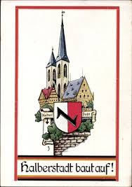 Einzigartige wappen sachsen anhalt sticker mit einzigartigen motiven. Wappen Ansichtskarte Postkarte Halberstadt In Sachsen Akpool De
