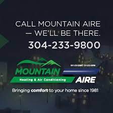 Cool, visible mist helps temporarily relieve dry air discomforts. Mountain Aire Heating And Cooling Home Facebook