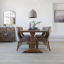 Our luxury dining sets can fit any space or style. Hoxton Oak Farmhouse Dining Table Modish Living