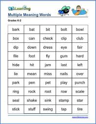 Even before the pandemic, there was significant inequality between successful and less successful american millennials. The 100 Most Important Multiple Meaning Words Kids Need To Know K5 Learning