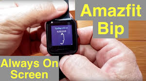 Xiaomi Huami Amazfit Bip Fitness Smartwatch Always On Screen Unboxing And 1st Look Youtube