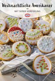weihnachtliche amerikaner rezept weihnachten kochen weihnachten kekse backen weihnachtsplatzchen backen
