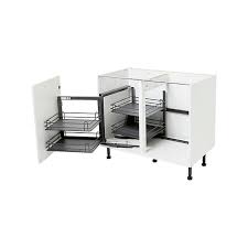 Très grande armoire de rangement d'angle pour votre cuisine équipée ! Rangement Interieur Coulissant D Angle Gauche Pour Meuble De Cuisine Goodhome Pebre 100 Cm Castorama