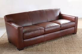 These comfortable sofas & couches will complete your living room decor. Tight Back Jean Michel Frank Style Sofa In Leather