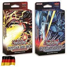 Yugioh card game synchron extreme english 1st edition structure deck inspired by yusei fudo's deck! Yu Gi Oh Structure Deck Egyptian God Deck Obelisk Slifer Display De Hunter Collectors