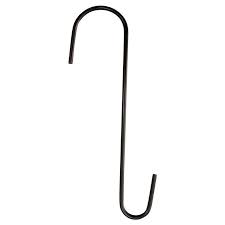 Maybe you would like to learn more about one of these? Hanging Basket S Hook Black 60cm Mitre 10