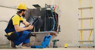 Commercial HVAC ductwork installation