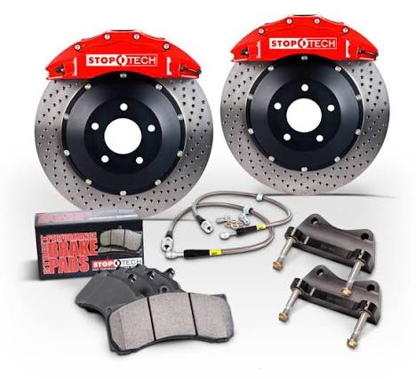 StopTech Big Brake Kit -- ST-60 Six-Piston Caliper, 355x32mm Rotor -- – Induction Performance